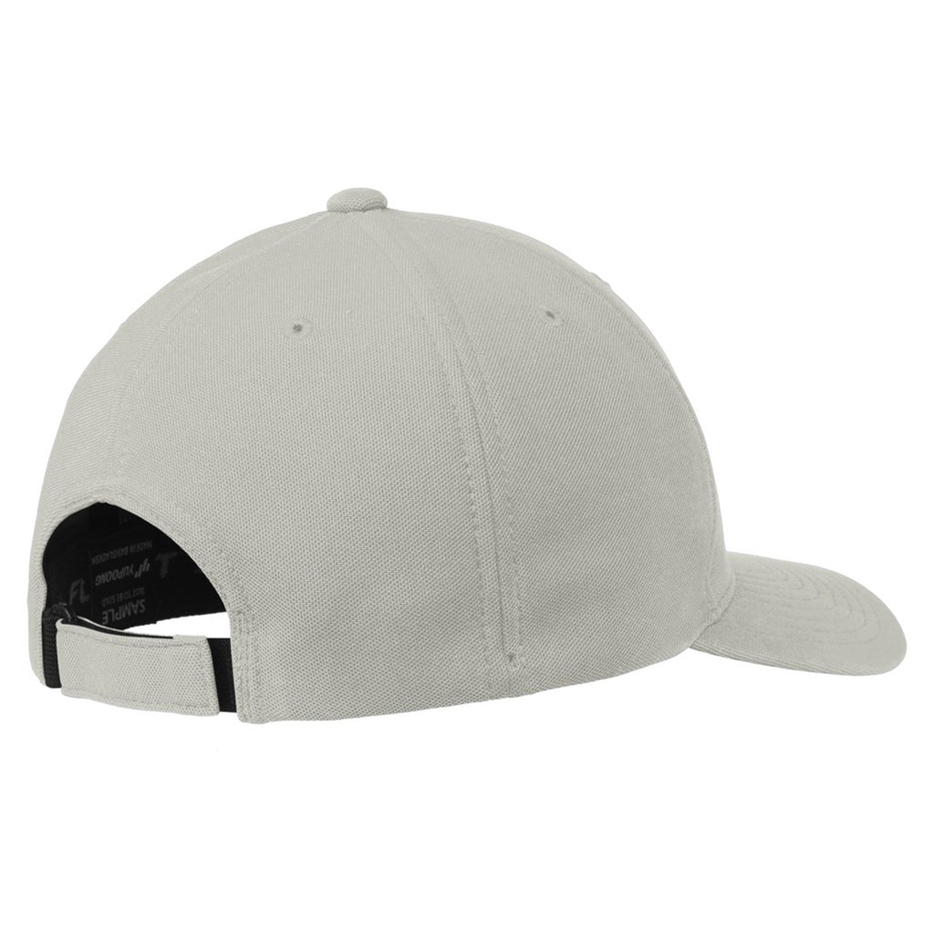 Port Authority Silver Flexfit One Ten Cool & Dry Mini Pique Cap