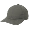 Port Authority Deep Smoke Leather Strap Cap