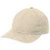 Port Authority Khaki Leather Strap Cap