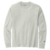 Champion Men's Oxford Grey Heritage 5.2-oz Jersey Long Sleeve Tee