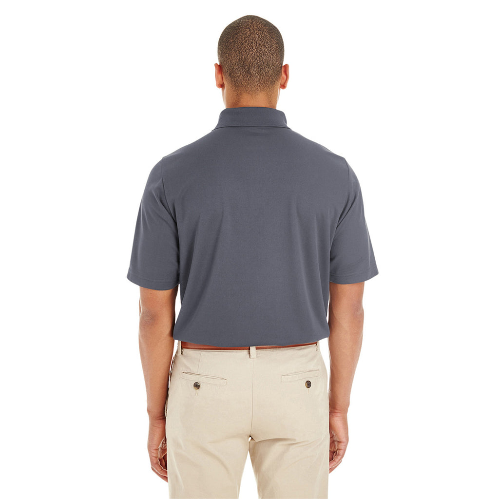 Core 365 Men's True Royal/Carbon Balance Colorblock Performance Pique Polo