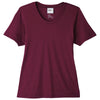 Core 365 Women's Burgundy Fusion ChromaSoft Performance T-Shirt