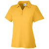 Core 365 Women's Campus Gold Fusion ChromaSoft Pique Polo