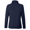 Core 365 Women's Classic Navy Fusion ChromaSoft Pique Quarter-Zip