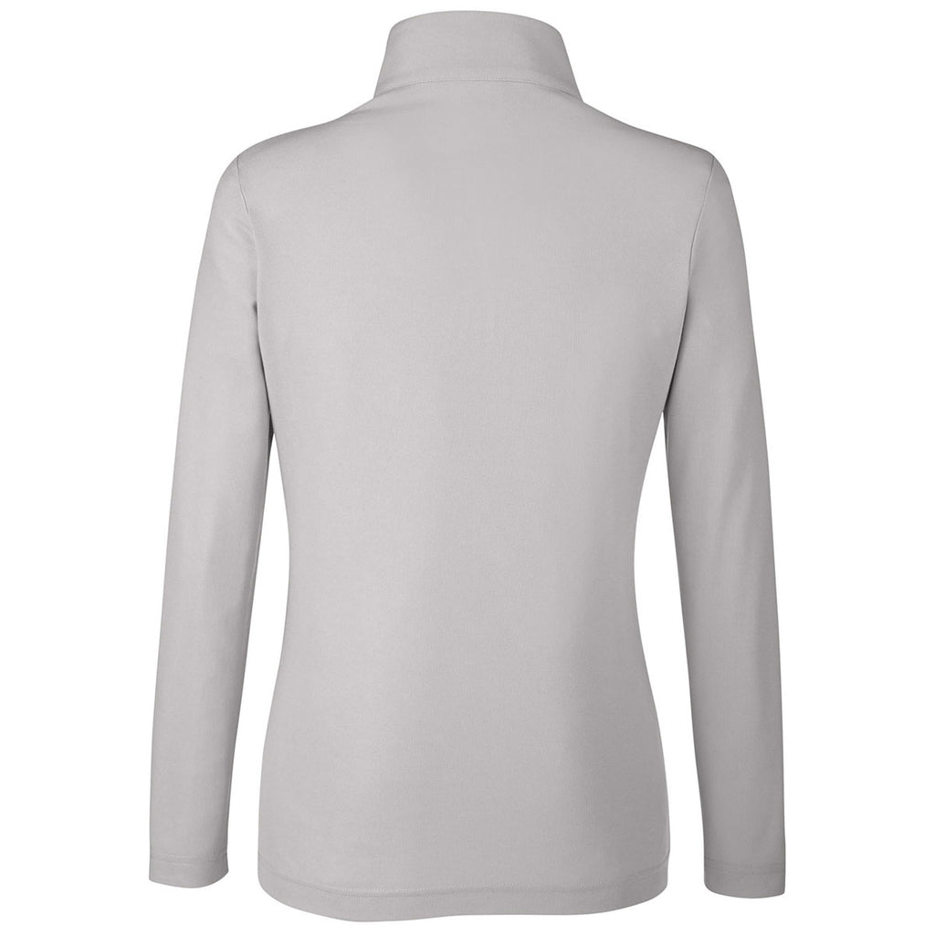 Core 365 Women's Platinum Fusion ChromaSoft Pique Quarter-Zip