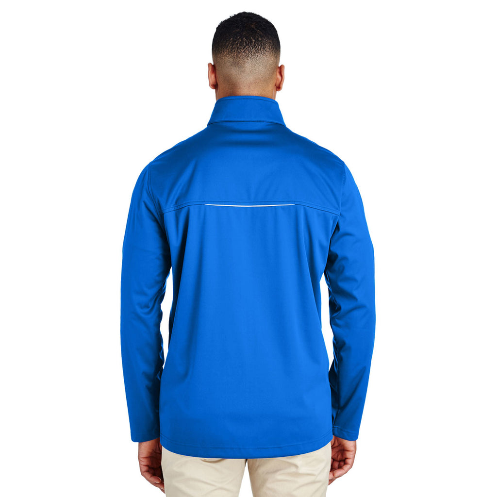 Core 365 Men's True Royal Techno Lite Three-Layer Knit Tech Shell