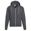 Landway Men's Heather Charcoal Parker Cotton Poly Fleece Hoodie