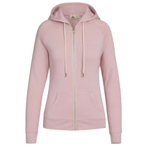 Landway Women's Dusty Pink Peyton Cotton Poly Fleece Hoodie
