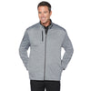 Callaway Men's Medium Grey Heather Stretch Performance Full-Zip Jacket