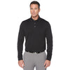 Callaway Men's Black Long Sleeve Core Performance Polo