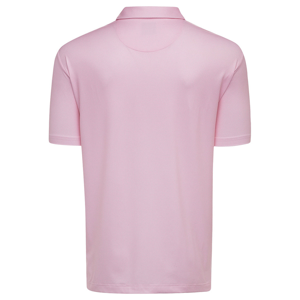 Callaway Men's Orchid Pink Gingham Polo