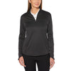 Callaway Women's Black 1/4 Zip Mock Chest Ottoman/Fleece