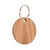 Woodchuck USA Red Oak Wood Key Chain