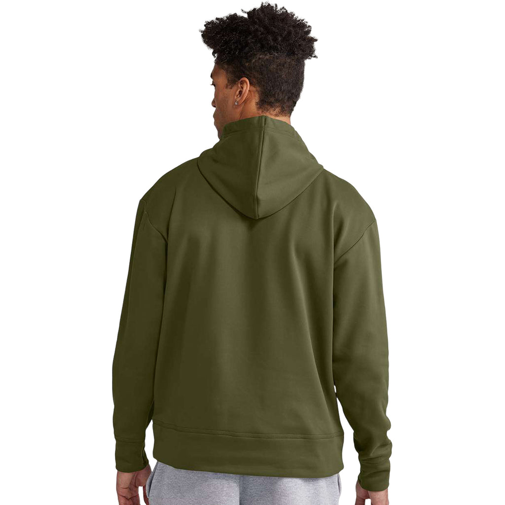 Champion Men's Fresh Olive Sport Hooded Sweatshirt