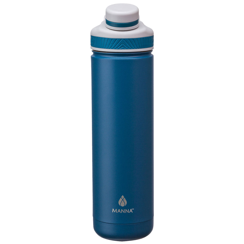 Manna Blue 26 oz. Ranger Powder Coated Steel Bottle