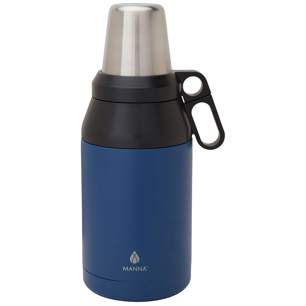 Manna Blue 64 oz. Stack Growler