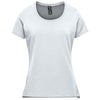 Stormtech Women's White Montebello Performance Short Sleeve Tee