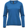 Stormtech Women's Steel Blue Equinox Long Sleeve Tee