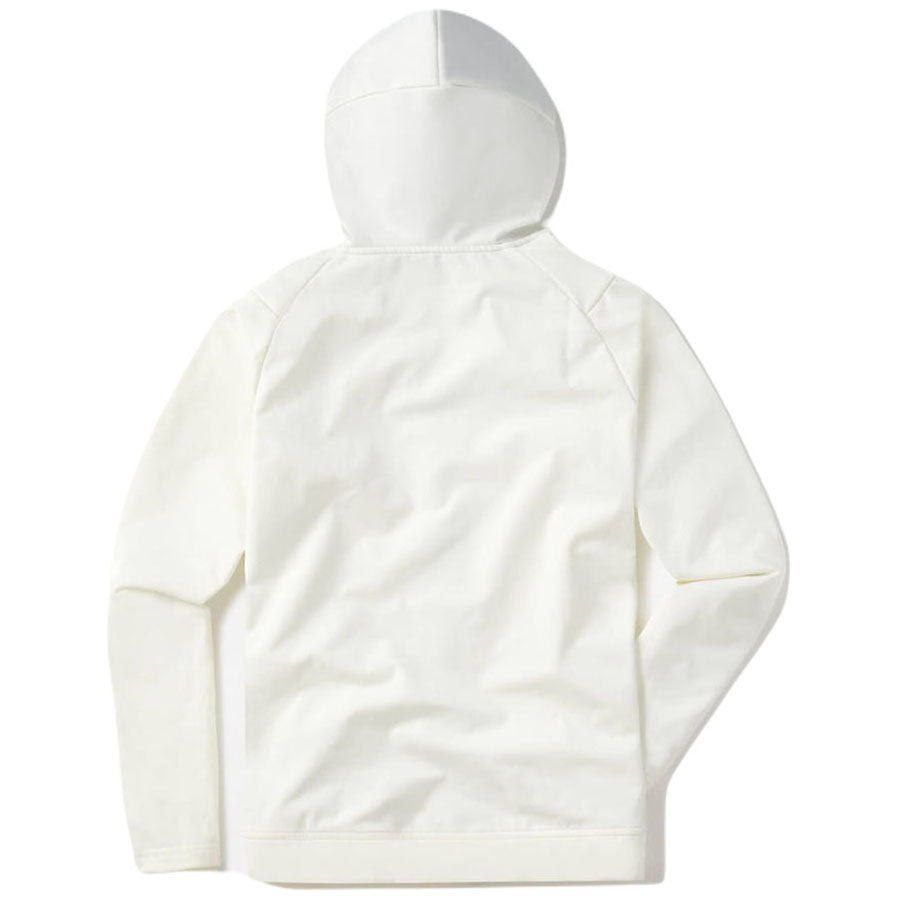 UNRL Unisex Ivory Cross-Up Hoodie