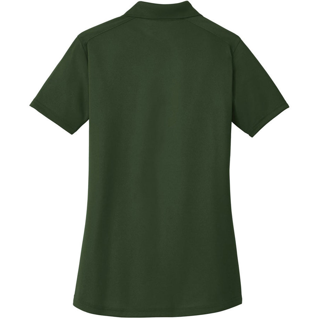 CornerStone Women's Dark Green Select Lightweight Snag-Proof Polo