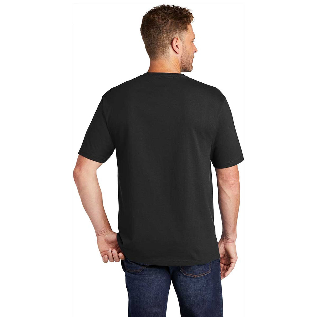 CornerStone Men's Black Workwear Short Sleeve Pocket Tee