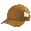 CornerStone Duck Brown Canvas Mesh Back Cap