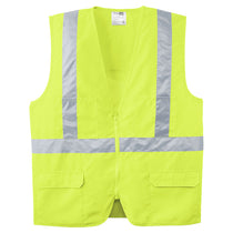 CornerStone Safety Yellow ANSI 107 Class 2 Mesh Back Safety Vest