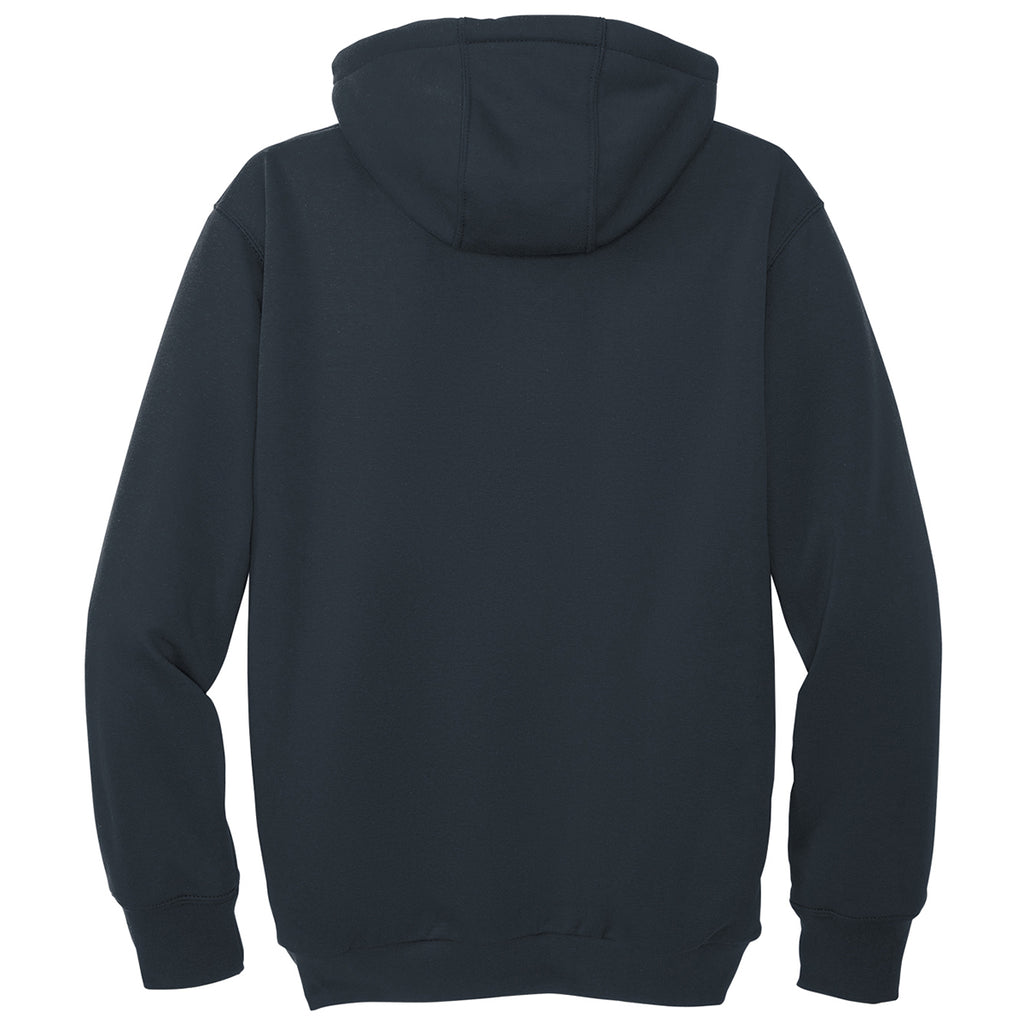 Carhartt Men's New Navy Midweight Thermal-Lined Full-Zip Sweatshirt