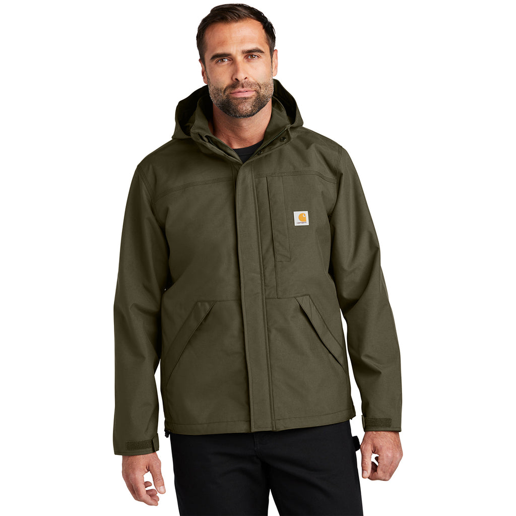 Carhartt Men's Moss Storm Defender Shoreline Jacket