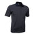 BAW Men's Navy Mini Stripe Spandex Cool Tek Polo