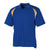 BAW Men's Royal/Gold Colorblock Polo