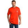 Carhartt Men's Brite Orange Workwear Pocket Short Sleeve T-Shirt