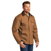 Carhartt Men's Brown Tall Duck Traditional Coat