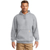 Carhartt Men's Heather Grey Tall Midweight Hooded Sweatshirt