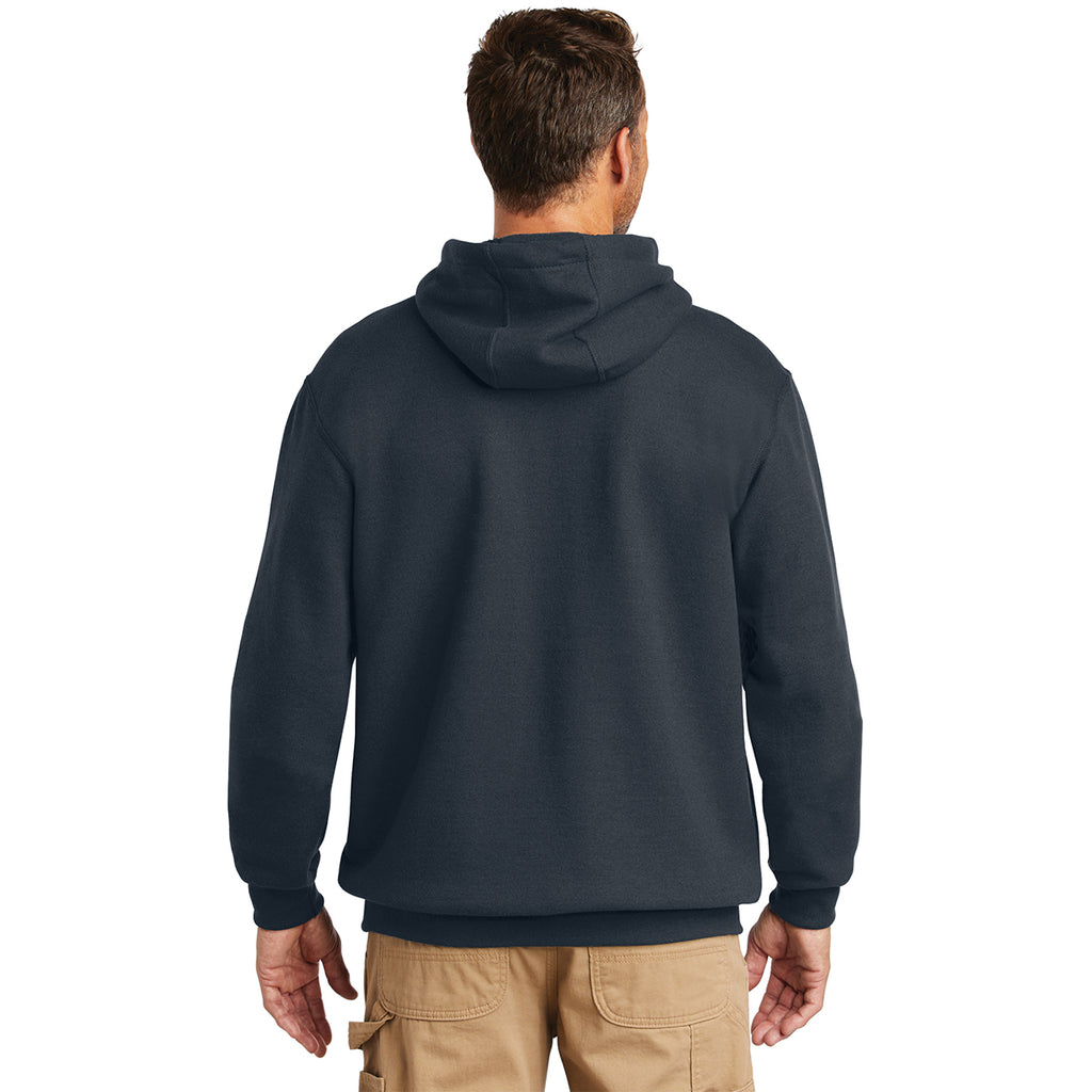 Carhartt Men's New Navy Tall Midweight Hooded Sweatshirt