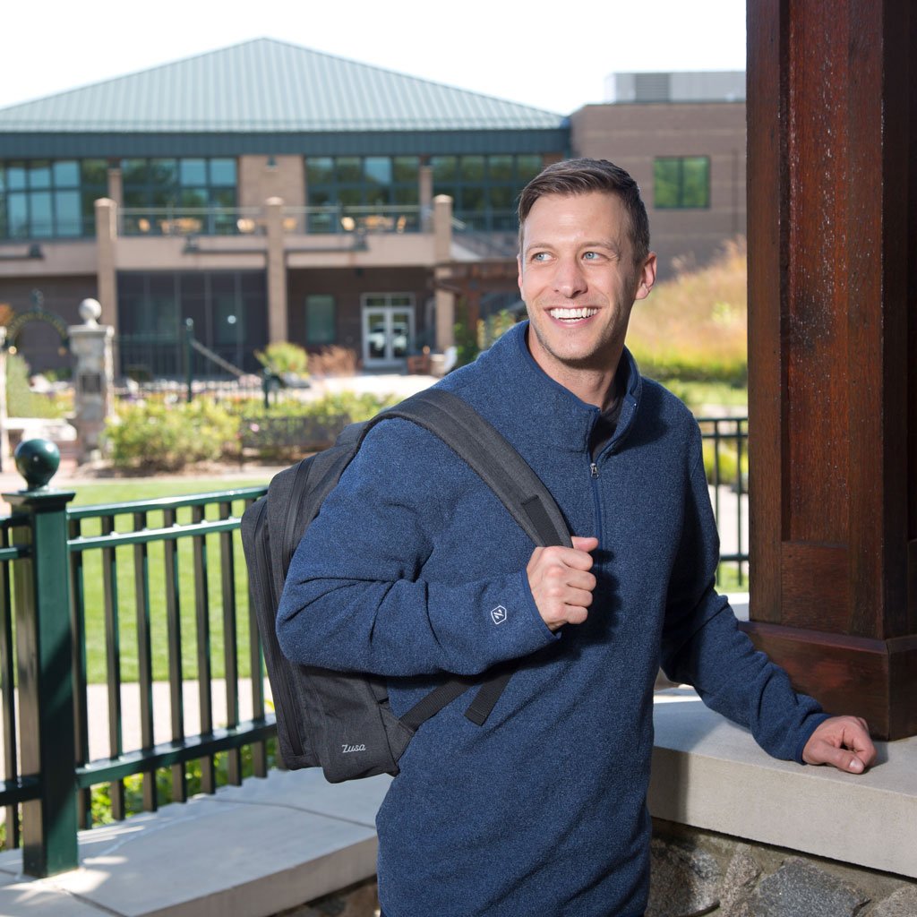 Rally Zusa Men's Navy Chilly Fleece Quarter Zip