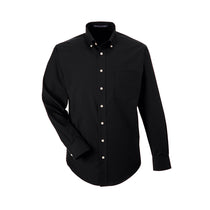 Devon & Jones Men's Black Crown Collection Solid Broadcloth