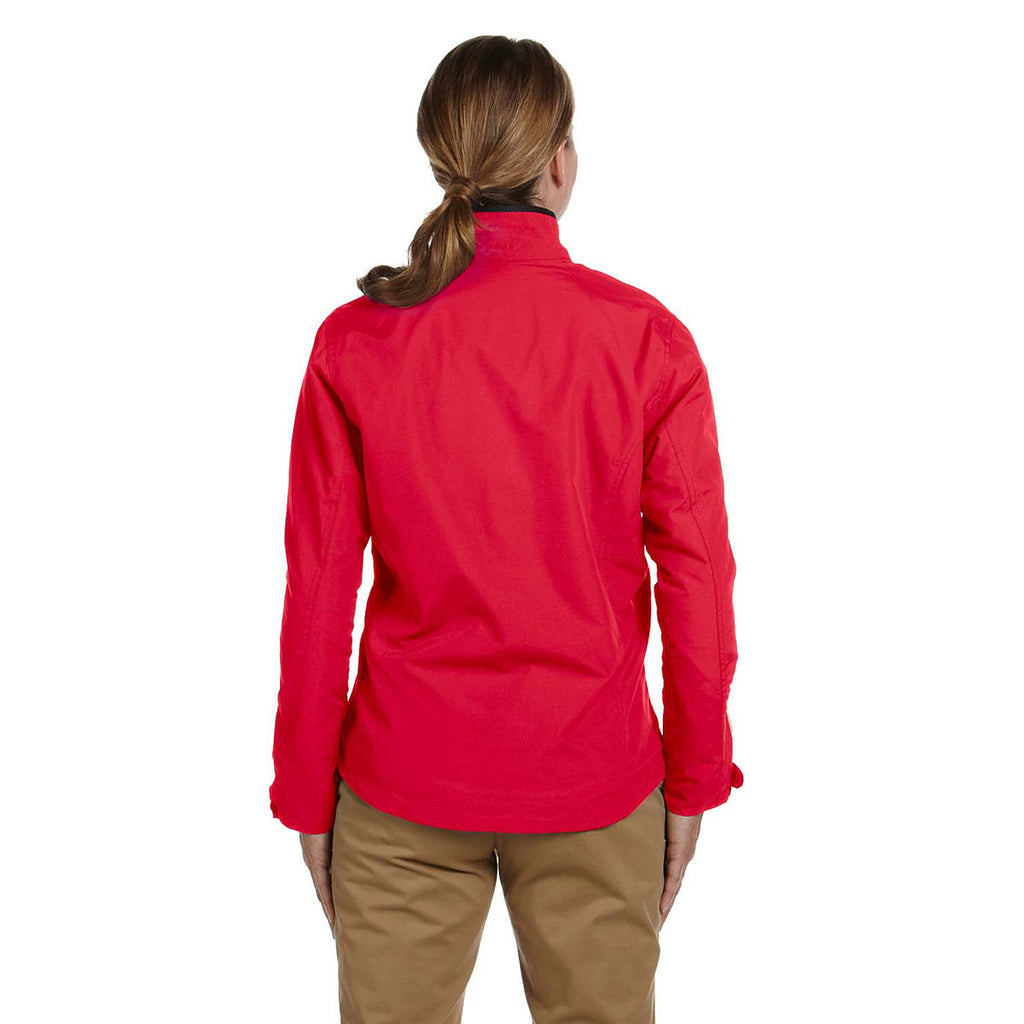 Devon & Jones Women's Red Three-Season Classic Jacket