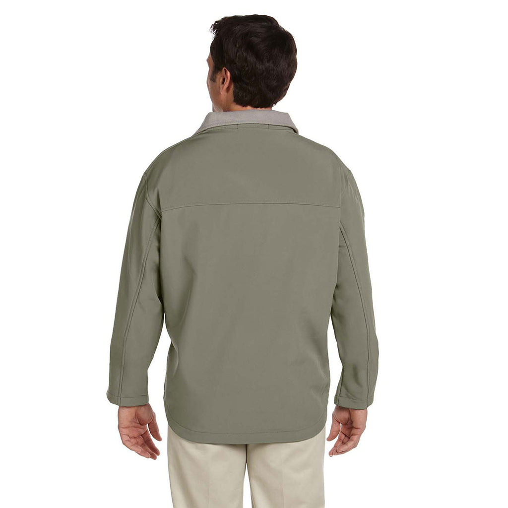 Devon & Jones Men's Olive Soft Shell Jacket