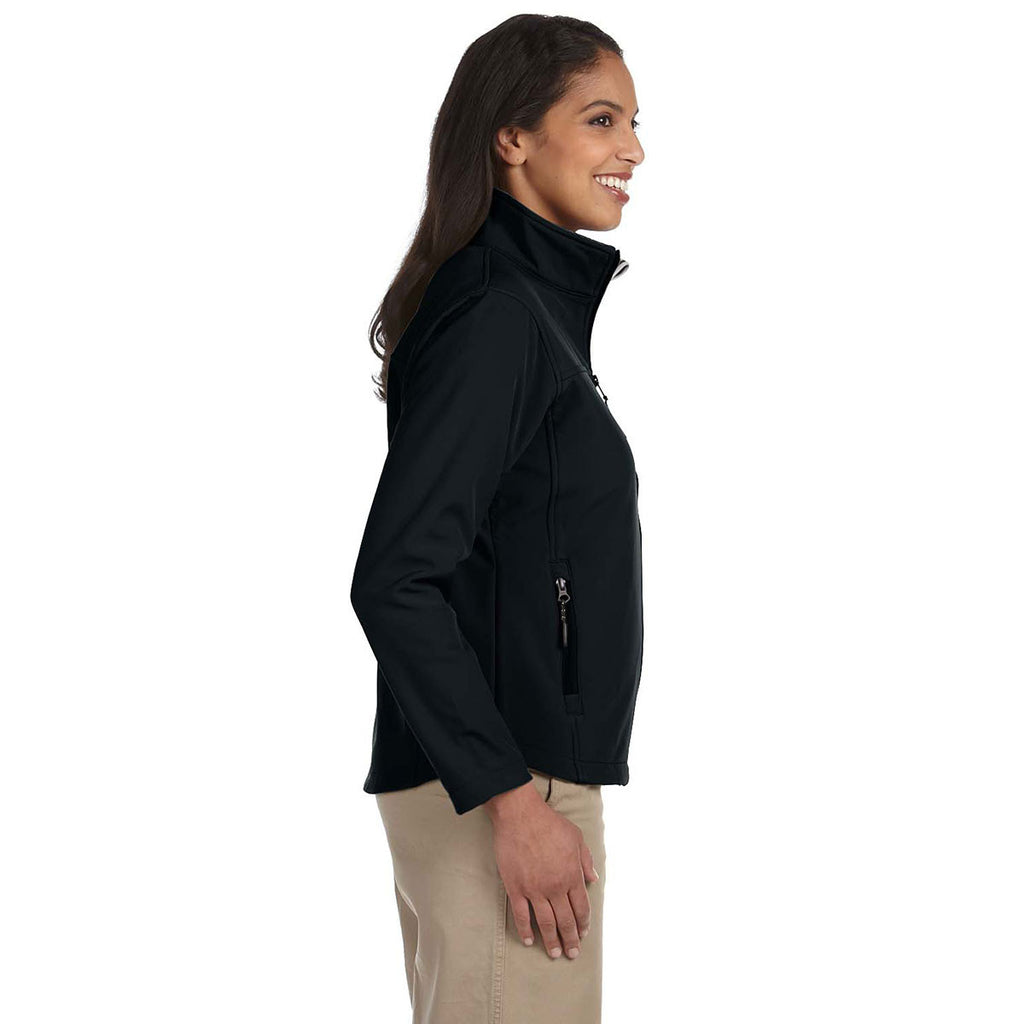 Devon & Jones Women's Black Soft Shell Jacket