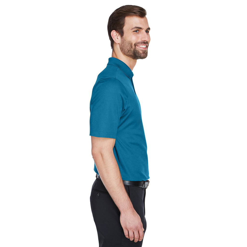 Devon & Jones Men's Dark Teal CrownLux Performance Polo