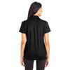 Devon & Jones Women's Black CrownLux Performance Polo