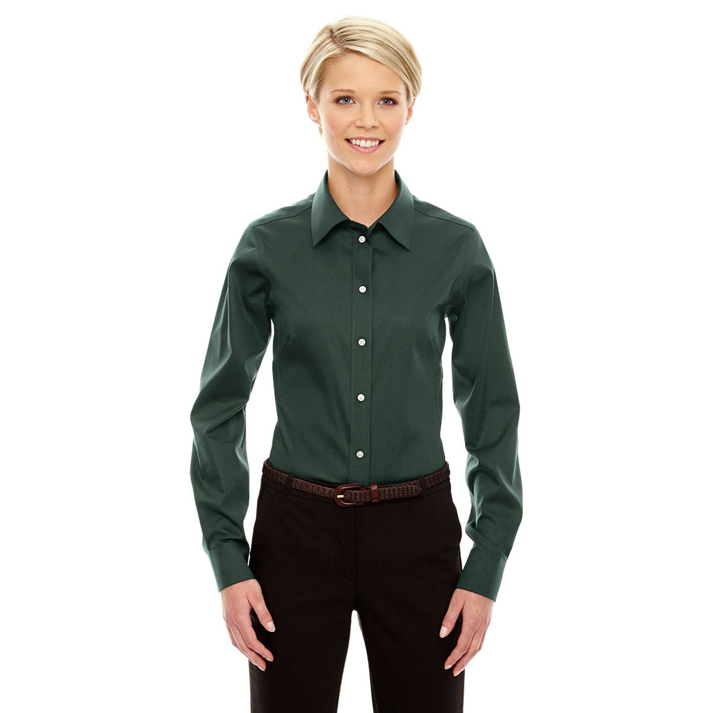 Devon & Jones Women's Forest Crown Collection Solid Stretch Twill