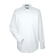 Devon & Jones Men's White Crown Collection Royal Dobby Shirt