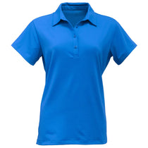 BAW Women's Royal Solid Spandex Polo
