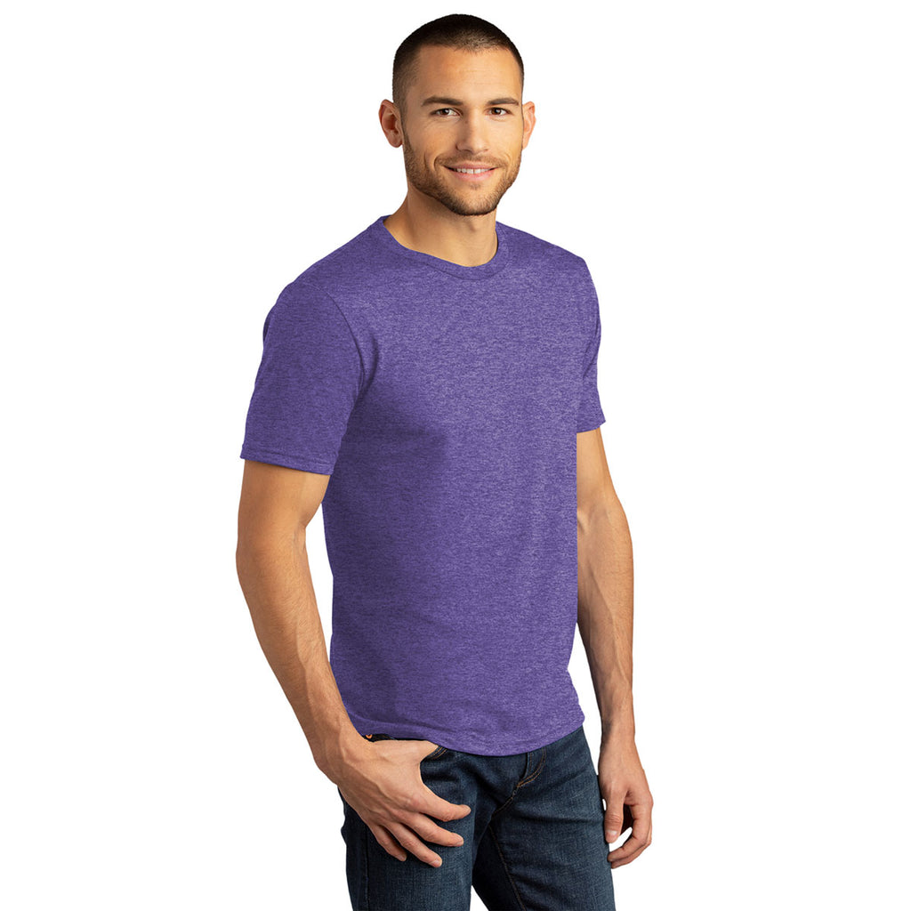 District Men's Purple Frost Perfect Tri DTG Tee