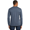 District Men's Navy Frost Perfect Tri Long Sleeve Crew Tee