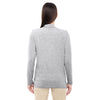 Devon & Jones Women's Grey Heather Perfect Fit Shawl Collar Cardigan