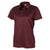 BAW Women's Maroon Vintage Polo