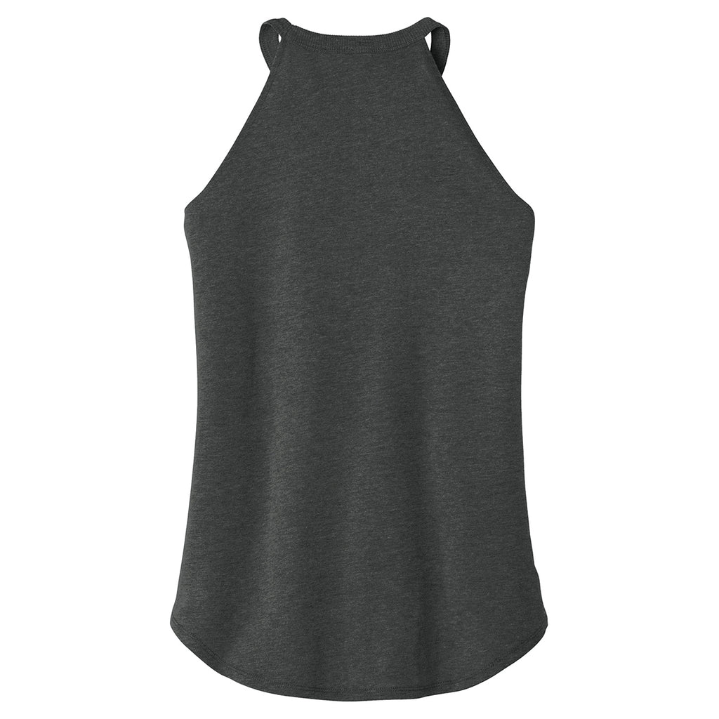 District Made Women's Black Frost Perfect Tri Rocker Tank